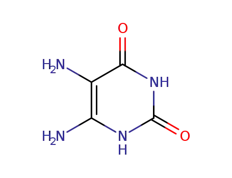 Molecular Structure of 3240-72-0 (4,5-Diaminouracil)