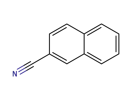 Molecular Structure of 613-46-7 (2-Naphthonitrile)