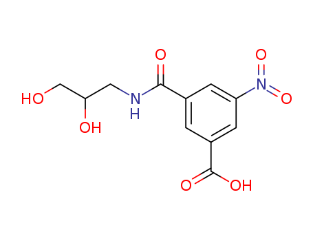 Benzoic acid, 3-[[(2,3-dihydroxypropyl)amino]carbonyl]-5-nitro-