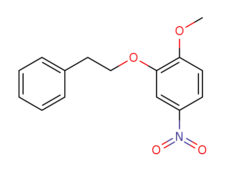 4-methoxy-3-phenethyloxynitrobenzene