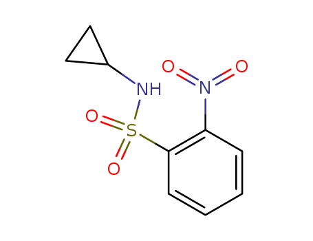 N-Cyclopropyl-2-nitrobenzenesulfonamide