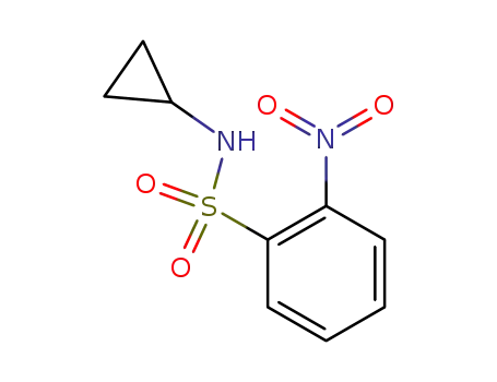 N-Cyclopropyl-2-nitrobenzenesulfonamide 400839-43-2