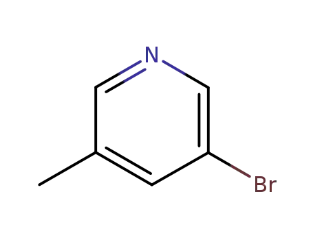 Molecular Structure of 3430-16-8 (3-Bromo-5-methylpyridine)