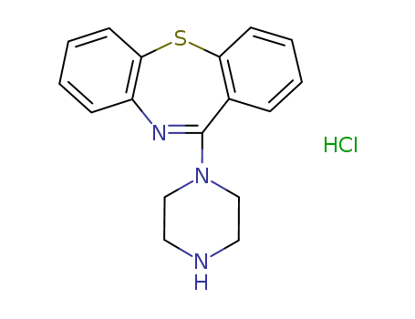 11-(1-PIPERAZINYL)-DIBENZO[B,F][1,4]THIAZEPIN HYDROCHLORIDE