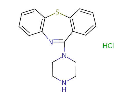11-piperazin-1-yldibenzo[b,f][1,4]thiazepine hydrochloride