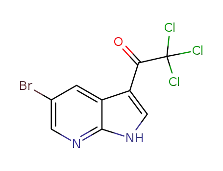 1-(5-bromo-1H-pyrrolo[2,3-b]pyridin-3-yl)-2,2,2-trichloroethanone