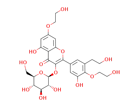7,5',4'-trihydroxyethylisoquercitrine-3-glucoside