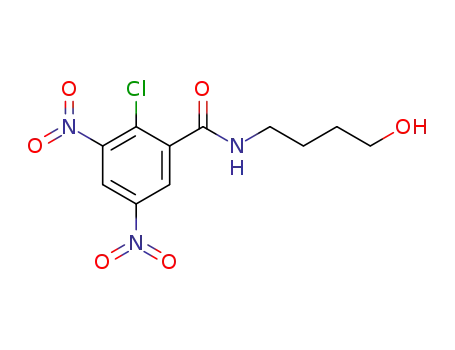 2-chloro-N-(4-hydroxybutyl)-3,5-dinitrobenzamide