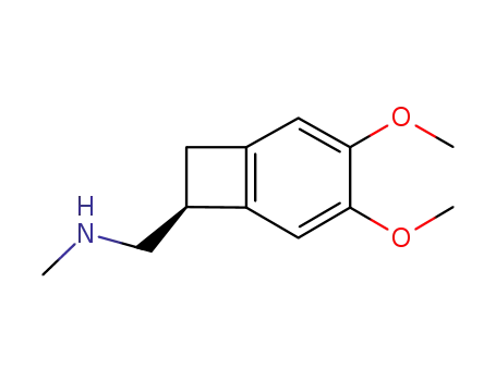 Molecular Structure of 866783-12-2 ((S)-(4,5-diMethoxy-1,2-dihydrocyclobutabenzen-1-yl)-N-MethylMethanaMine)