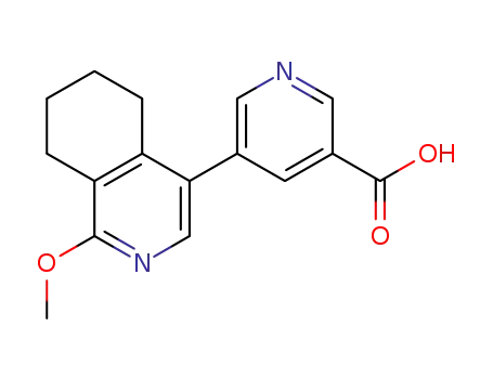 5-(1-methoxy-5,6,7,8-tetrahydro-isoquinolin-4-yl)-nicotinic acid