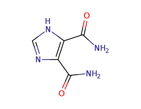 Molecular Structure of 83-39-6 (IMIDAZOLE-4,5-DICARBOXAMIDE)
