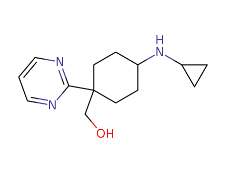 (4-(cyclopropylamino)-1-(pyrimidin-2-yl)cyclohexyl)methanol