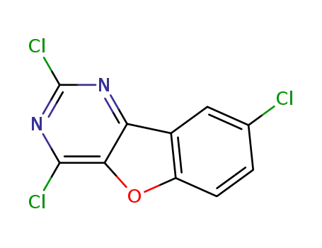 2,4,8-trichloro-benzo[4,5]furo[3,2-d]pyrimidine
