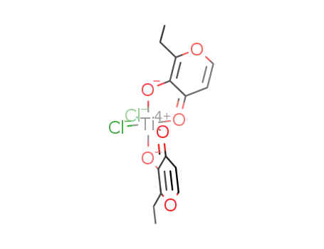 bis-ethylmaltoldichloro-titanium(IV)