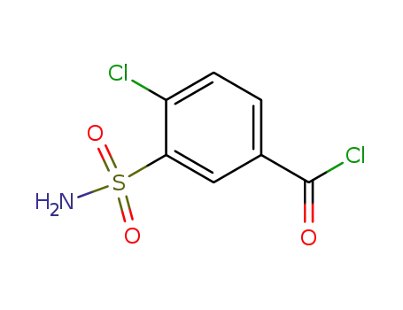 4-Chloro-3-sulfamoylbenzoyl chloride CAS No.70049-77-3