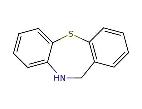 Molecular Structure of 494-20-2 (Dibenzo[b,f][1,4]thiazepine,10,11-dihydro- )