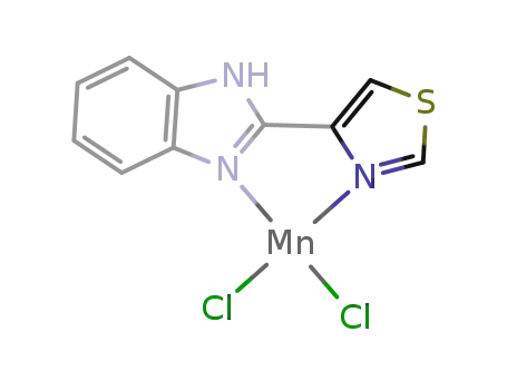 (2-(4'-thiazolyl)benzimidazole)-dichloro-manganese(II)
