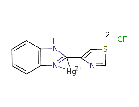 [(2-(4'-thiazolyl)benzimidazole)]mercury dichloride