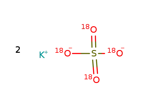 2K(1+)*S(18)O4(2-)=K2S(18)O4