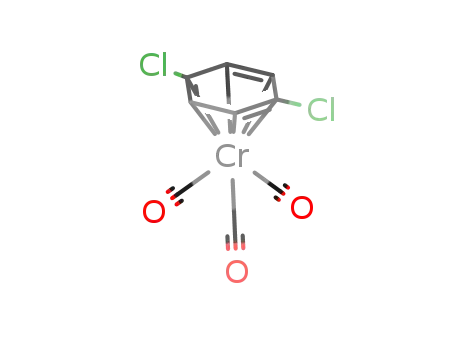 Molecular Structure of 86409-62-3 (Chromium, tricarbonyl(eta(sup 6)-1,4-dichlorobenzene)-)