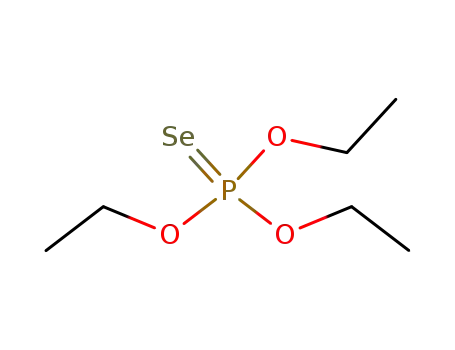 Molecular Structure of 2651-89-0 (O,O,O-triethyl phosphoroselenoate)