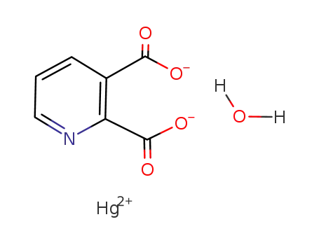 pyridine-2,3-dicarboxylatomercury(II)*H2O