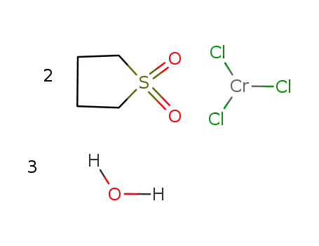 bis(tetramethylene sulfone)chromium(III)chloride trihydrate