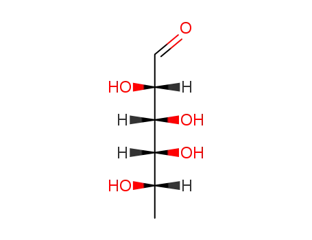 Molecular Structure of 2438-80-4 (L-FUCOSE)