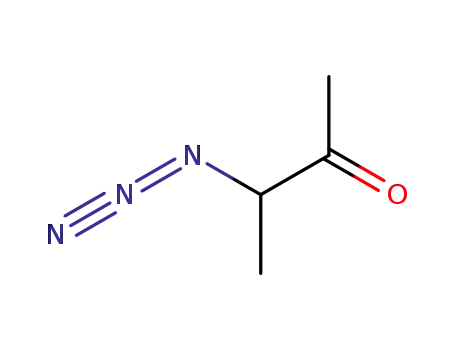 Molecular Structure of 98022-59-4 (2-Butanone, 3-azido-)