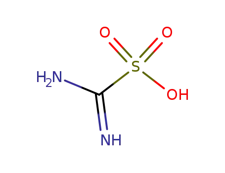 Molecular Structure of 1184-90-3 (Imino(amino)methanesulfonic acid)