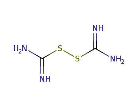 Molecular Structure of 3256-06-2 (disulfidodicarbamidine)