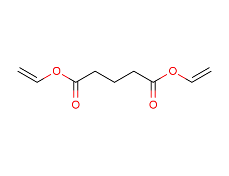 Molecular Structure of 10355-47-2 (Pentanedioic acid, diethenyl ester)