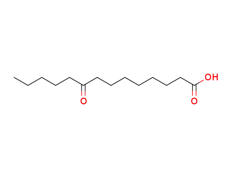 Molecular Structure of 71173-32-5 (Tetradecanoic acid, 9-oxo-)