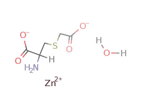 [Zn(S-carboxymethyl-L-cysteine(-2H))(H2O)](n)