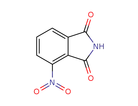 Molecular Structure of 603-62-3 (3-Nitrophthalimide)