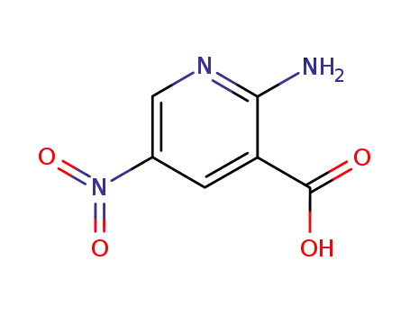 3-Pyridinecarboxylic acid, 2-amino-5-nitro-
