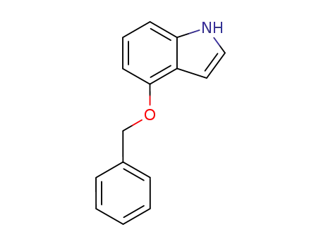 Molecular Structure of 20289-26-3 (4-Benzyloxyindole)
