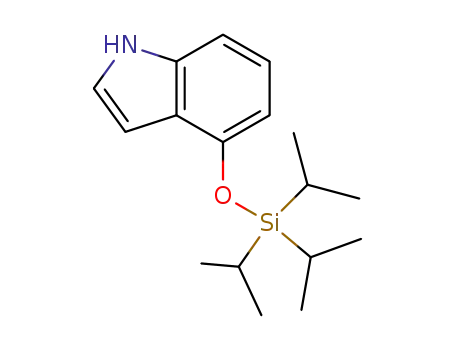 4-((triisopropylsilyl)oxy)-1H-indole