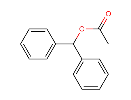 Molecular Structure of 954-67-6 (benzhydryl acetate)