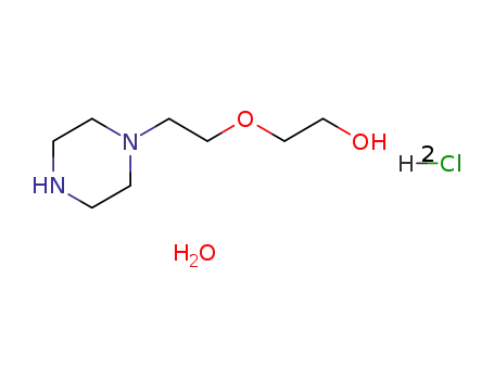 2-[2-(1-piperazinyl)ethoxy]ethanol dihydrochloride monohydrate