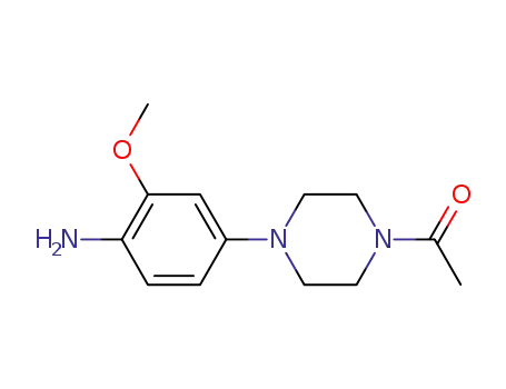 1-(4-{4-amino-3-methoxyphenyl}piperazine-1-yl)ethan-1-one