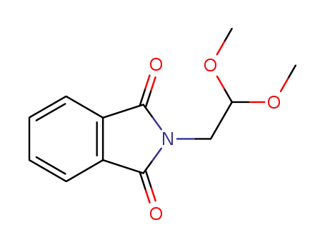 Molecular Structure of 27328-34-3 (N-(2,2-dimethoxyethyl)phthalimide)