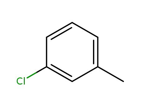 Molecular Structure of 108-41-8 (3-Chlorotoluene)