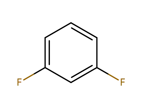 Molecular Structure of 372-18-9 (1,3-Difluorobenzene)