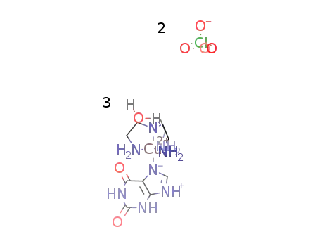 [Cu(tris(2-aminoethyl)amine)(xanthine)](ClO4)2*3H2O