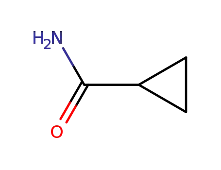 Molecular Structure of 6228-73-5 (Cyclopropanecarboxamide)