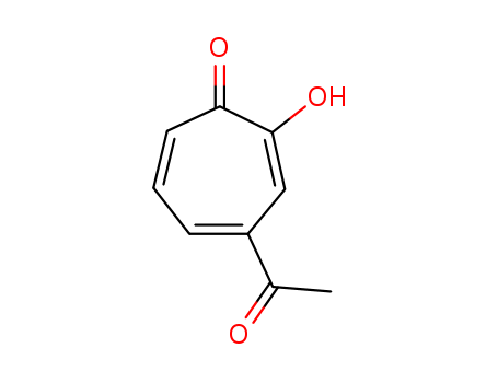 2,4,6-Cycloheptatrien-1-one, 4-acetyl-2-hydroxy-