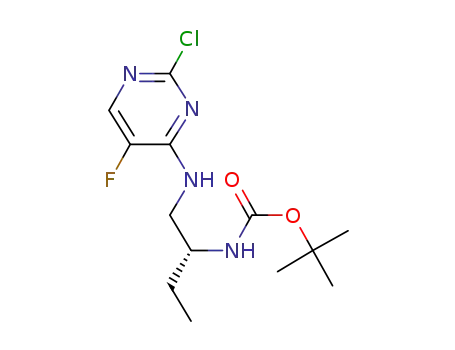 {(R)-1-[(2-Chloro-5-fluoro-pyrimidin-4-ylamino)-methyl]-propyl}-carbamic acid tert-butyl ester