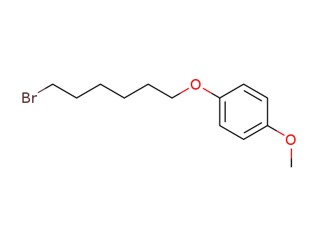 Molecular Structure of 20744-11-0 (1-(6-bromohexyloxy)-4-methoxybenzene)