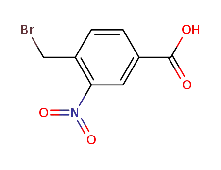 4-Bromomethyl-3-nitrobenzoic acid cas  55715-03-2